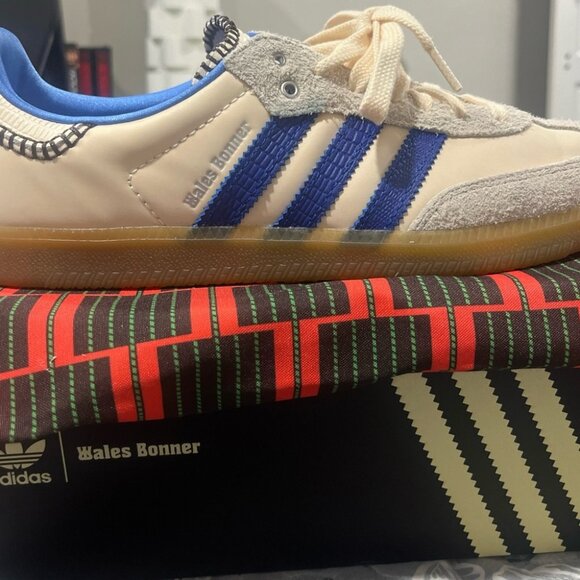 Adidas x Wales Bonner Samba "Wonder Clay Royal Blue" Sneakers - Picture 2 of 9